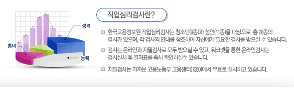 직업심리검사
